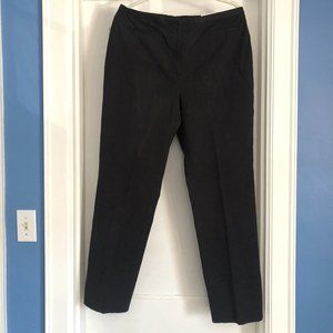 NWT Ann Taylor Black Slim Leg Trousers (Size 14)